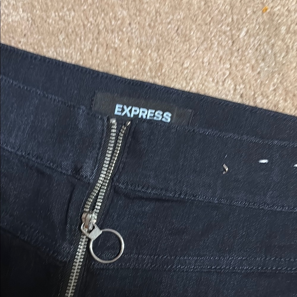 Express Dark Blue Denim Jeans